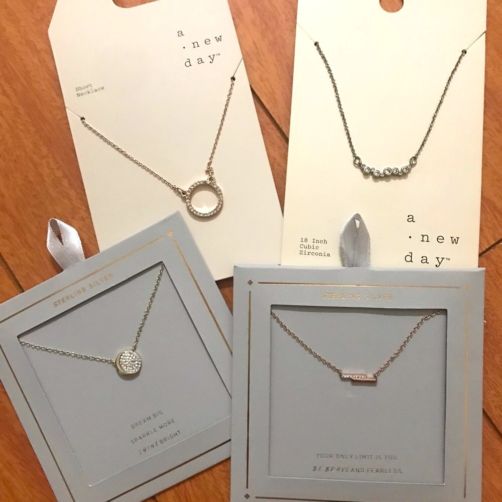 Fashionable Stud Charm Necklaces